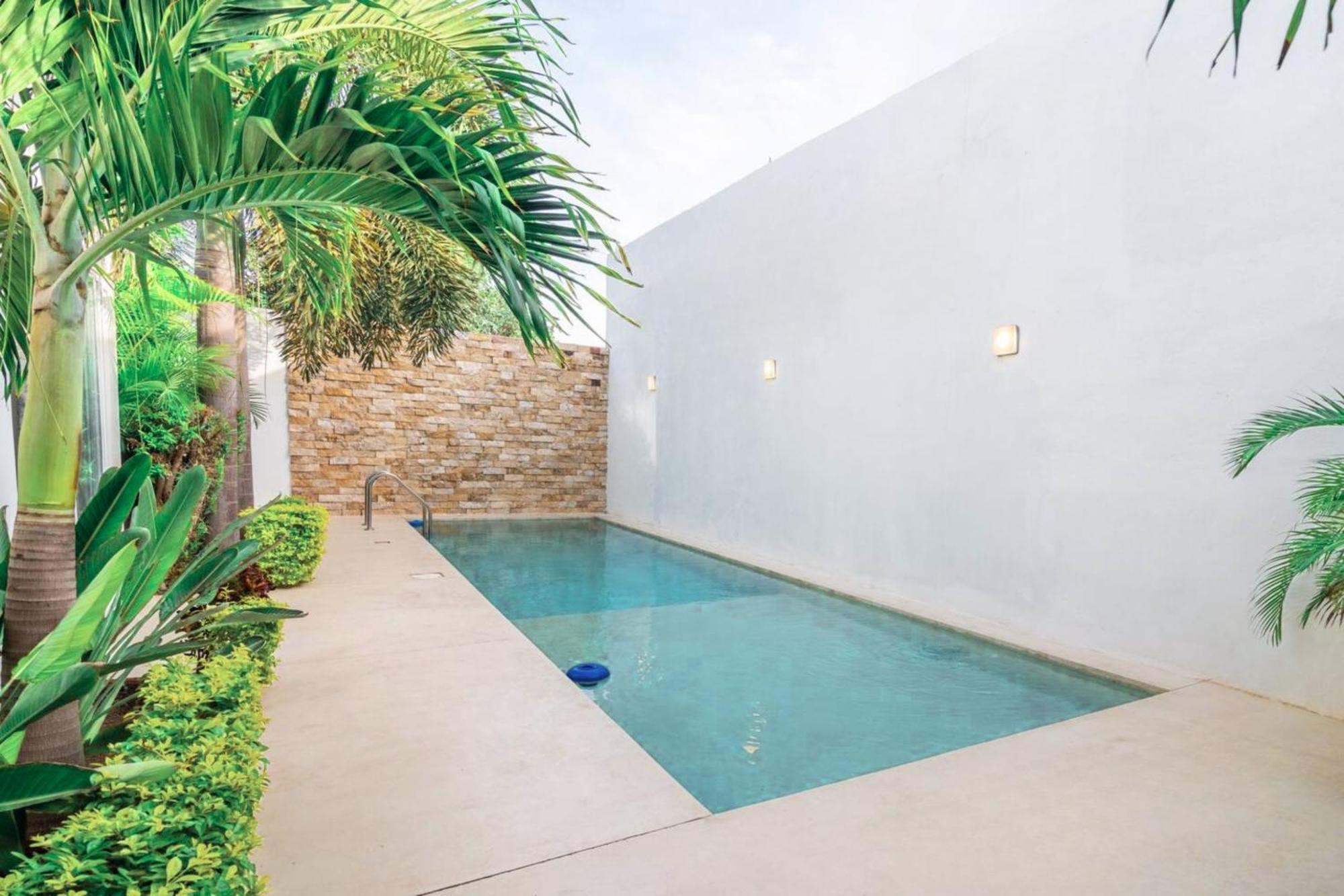 Villa Moderna Con Alberca, Gimnasio Y Cochera เมริดา ภายนอก รูปภาพ