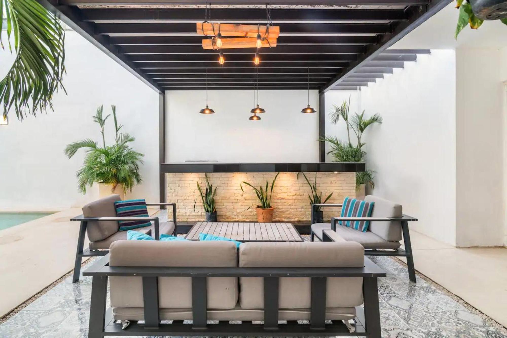 Villa Moderna Con Alberca, Gimnasio Y Cochera เมริดา ภายนอก รูปภาพ
